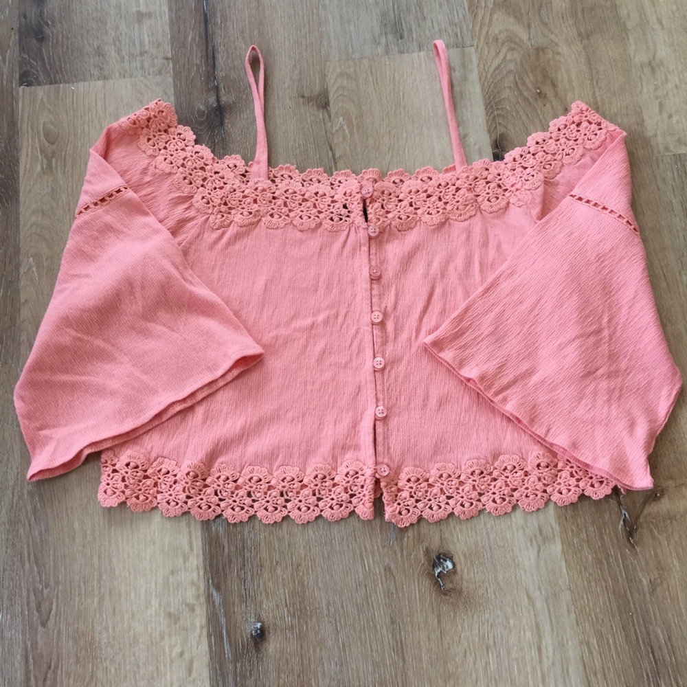 Topshop women’s cropped top size 6